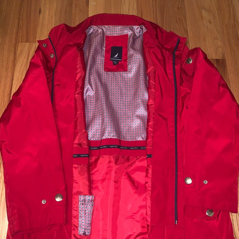 Nautica Red Windbreaker